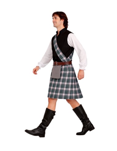 Costume Scozzese Taglia L | Costumi per Adulti Il Re del Carnevale